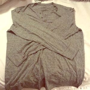 Grey American Eagle Long Sleeve Shirt.